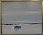 Pierre-Gérard LANGLOIS (1940-1994)
Horizon marin
Huile sur toile signée en bas à...