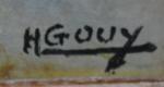 H. GOUY (XXème)
Roffiat, la maison blanche
Huile sur panneau signée en...