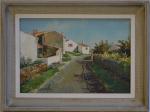 Yvon DIEULAFE (1903-1990)
L'Ile d'Yeu, les maisons
Huile sur isorel signée en...