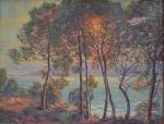 Pierre FOREST (1881-1971)
Coucher de soleil sur la baie
Huile sur panneau...