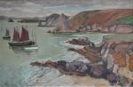 Joseph Stany GAUTHIER (1883-1969)
Morlaix, voiliers près de la côte
Huile sur...