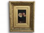 ECOLE FRANCAISE fin XIXème
Bouquet de roses
Huile sur toile
24 x 16.5...