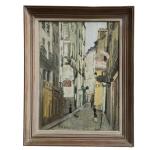 Paul NASSIVET (1904-1977)
Nantes, ruelle animée
Huile sur toile signée en bas...