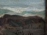 Paul LIOT (1855-1902)
Voiliers dans la baie, 1883. 
Huile sur toile...