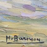 Henri Alphonse BARNOIN (1882-1940)
Concarneau, cimetière de bateaux
Huile sur toile signée...
