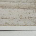 Ricardo FLORES (1878-1918)
Camaret, 1910. 
Aquarelle signée, située et datée en...