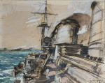Lucien Victor Félix DELPY (1898-1967)
A bord du croiseur Lamotte Picquet,...