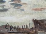 Charles GRANVAL (XIX-XXème)
L'arrivée des pêcheurs
Huile sur toile signée en bas...