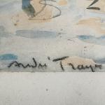 André FRAYE (1889-1963)
Belle Ile, thoniers au port
Aquarelle signée en bas...