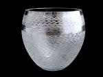 DAUM # Nancy France
Vase boule en cristal à décor gravé,...