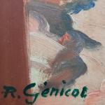 Robert GÉNICOT (1890-1981)
Anemiter, vallée d'Ounila, Grand Atlas
Huile orientaliste sur isorel...