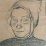 Jean LAUNOIS (1898-1942)
Portrait de maraichine
Dessin signé en bas à droite
18...