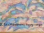 Jeanne SELMERSHEIM-DESGRANGES (1877-1958) Nature morte Huile sur toile signée en...
