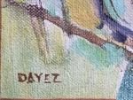 Georges DAYEZ (1907-1991)
La serre, 1963. 
Huile sur toile signée en...