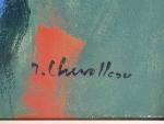 Jean CHEVOLLEAU (1924-1996)
Tolède
Huile sur toile signée en bas à droite
81...