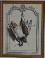 Edouard TRAVIES (1809-c.1869)
Trophée de chasse
Estampe signée en bas à droite
50...