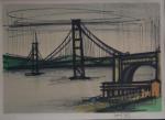 Bernard BUFFET (1928-1999)
San Francisco, le pont
Lithographie signée et justifiée 126/150
52...