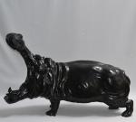 José Maria DAVID (1944-2015)
Hippopotame, gueule ouverte
Bronze signé, justifié 5/8 et...