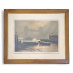 Henri JOURDAIN (1864-1931)
Londres, le Tower Bridge
Aquatinte signée en bas à...