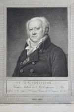 Baron Jean Nicolas CORVISART, médecin de l'Empereur Napoléon Ier (1755-1821)
Deux...