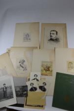 Louis-Napoléon BONAPARTE, portraits du Prince impérial : photographie sur papier...