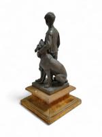 Jean-Baptiste CARPEAUX (1827-1875)
S.A. Le Prince Impérial
Bronze patiné, titré, signé "B....