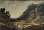 dans le goût de Jacob VAN DER CROOS [hollandais] (c.1635-c.1700)
Paysage...