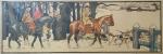 Harry ELIOTT (1882-1959)
Chasse au renard
Paire d'estampes
36 x 103.5 cm à...