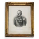 ECOLE FRANCAISE début XIXème
Portrait d'Oudinot de Reggio
Gravure
32 x 23 cm...