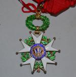 France Ordre de la Légion d'honneur. Étoile de Commandeur, époque...