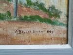 A. BRUNET-DREHER (XXème)
Soleil d'avril sur Crespières
Huile sur toile signée et...