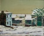 Félix BILLARD (1912-1988)
Neige, 1967. 
Huile sur toile signée et datée...