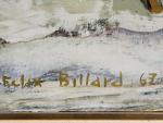 Félix BILLARD (1912-1988)
Neige, 1967. 
Huile sur toile signée et datée...