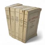 Cinq volumes des éditions Tardy: 
- Poteries faïences porcelaines européennes,...