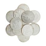 15 pièces commémoratives de 100 francs argent