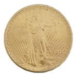 PIECE de 20 dollars en or liberty 1911