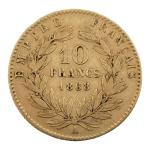 PIECE de 10 francs or 1868