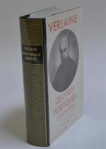 LA PLEIADE Verlaine, Oeuvres poétiques complètes, un volume
