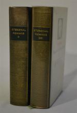LA PLEIADE Stendhal, Romans, deux volumes