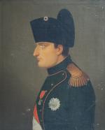 BERRY (fin XVIIIème - début XIXème)
Portrait de l'Empereur Napoléon Bonaparte,...