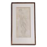 Carl FRISENDAHL [suédois] (1886-1948)
Portrait de dame nue en pied
Dessin signé...