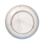 CHINE Compagnie des Indes
Assiette ronde en porcelaine de forme calotte,...