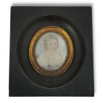 ECOLE FRANCAISE du XIXème
Portrait présumé de Céline Buinet du Tailly...