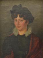 ECOLE FRANCAISE du XIXème
Portrait de dame
Huile sur toile
25 x 19...