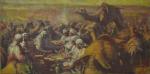 Georges Sauveur MAURY (1872-?) [orientaliste]
Le bivouac
Huile sur toile signée en...