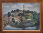 Gaston OLLIVIER (XIXe-XXème)
Paysage de la Vienne
Huile sur toile signée en...