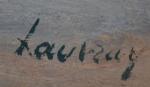 Abel LAUVRAY (1870-1850)
Paysage au bassin
Huile sur panneau signée en bas...