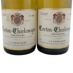 2B CORTON-CHARLEMAGNE (Grand Cru), Domaine Coche-Dury, 1999 (étiquettes très légèrement...
