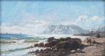 GODCHAUX (XIX-XXème)
Promenade en bord de mer
Huile sur toile signée en...
