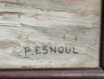 Paul ESNOUL (1882-1960)
Marine
Huile sur panneau signée en bas à droite
33...